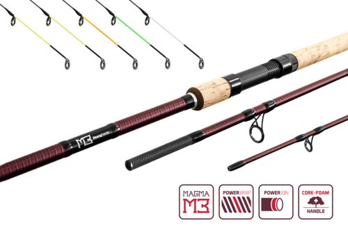 Delphin MAGMA M3 Medium feeder 360cm/120g/3 rész