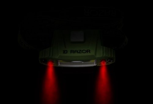 Delphin RAZOR USB fejlámpa