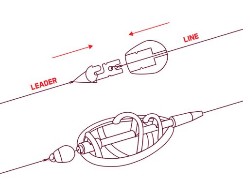 Delphin Q-METHOD előke gyors kapocs / 10db