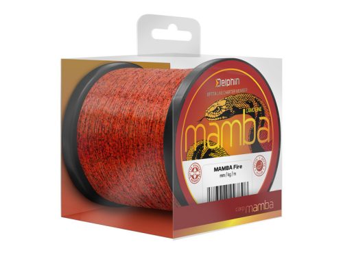 Delphin MAMBA Carp / Fire monofil zsinór