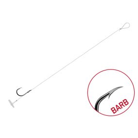 Kötött horog Delphin FLR Quickstop / 6db
