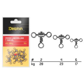 Átmenő gördülő T forgó / 10 db