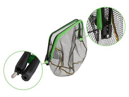 Lebegő merítőhálófej Delphin REAXE FloateR FoldCUBE