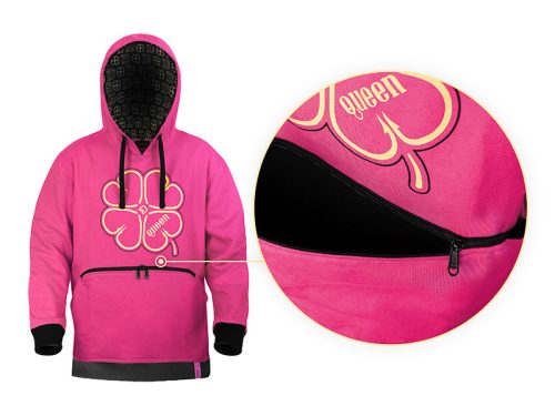 Delphin QUEEN 4Love kapucnis pulóver