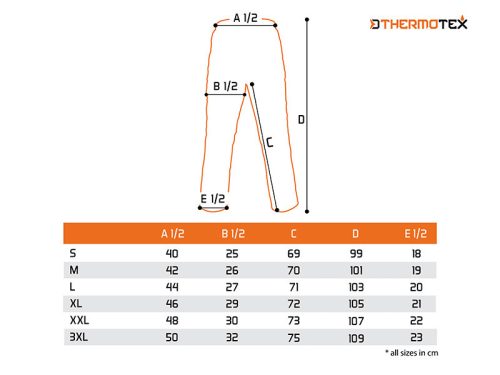 Delphin ThermoTEX kültéri nadrág