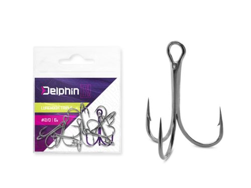 Delphin B! LureHook TRIPLE hármashorog / 6db