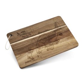 Delphin CarpBOARD Dekoratív konyhai vágódeszka
