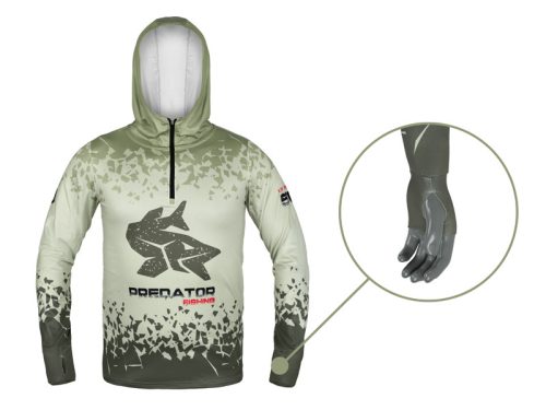 Delphin UV ARMOR 50+ Kapucnis hosszúujjú póló