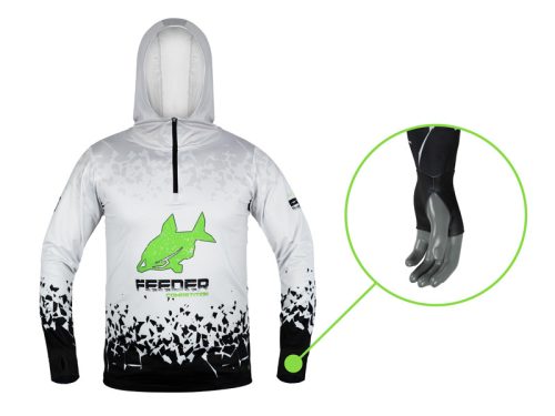 Delphin UV ARMOR 50+ Kapucnis hosszúujjú póló