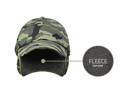 Delphin OutLINE Camo Téli LED baseball sapka