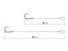 Delphin Braided Sting Feeder Rig / 10db