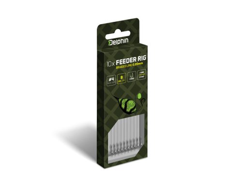 Delphin Braided Sting Feeder Rig / 10db