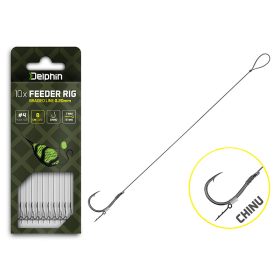 Delphin Braided Sting Feeder Rig / 10db