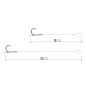 Delphin Fluoro Sting Feeder Rig / 10db