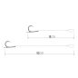 Delphin Fluoro Sting Feeder Rig / 10db