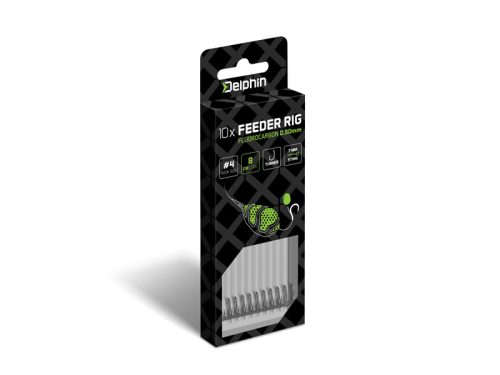 Delphin Fluoro Sting Feeder Rig / 10db