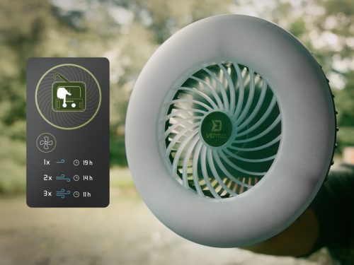 Delphin Ventix Ventilátor világítással 7W/4400mAh