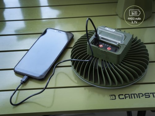 Delphin Ventix Ventilátor világítással 7W/4400mAh