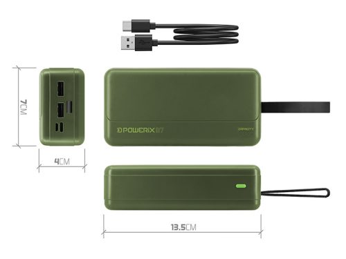 Powerbank Delphin PoweriX / 27 000 mAh