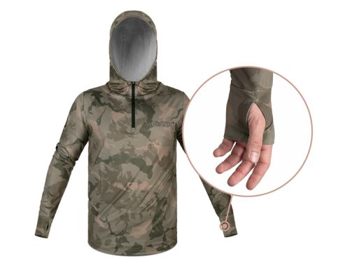 Delphin UV ARMOR 50+ Kapucnis hosszúujjú póló