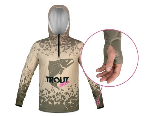 Delphin UV ARMOR 50+ Kapucnis hosszúujjú póló