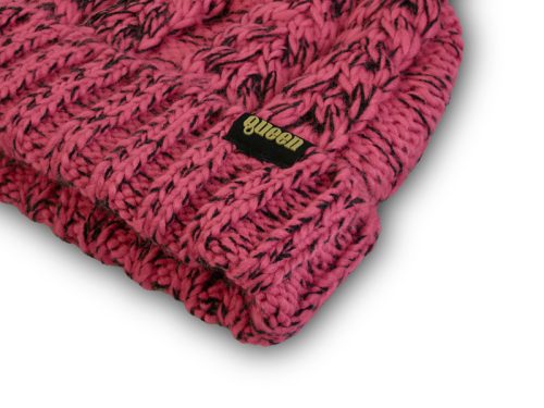 Delphin Kötött téli sapka QUEEN Love