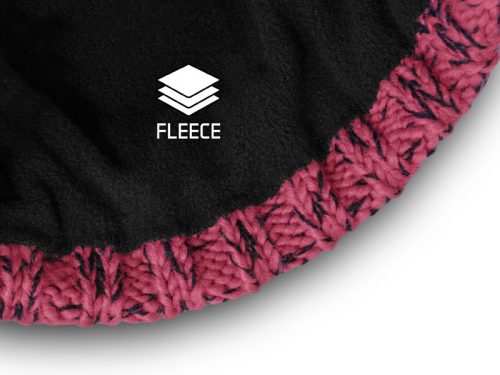 Delphin Kötött téli sapka QUEEN Love