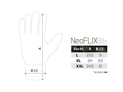 Delphin NeoFLIX Banx Neoprén kesztyű béléssel