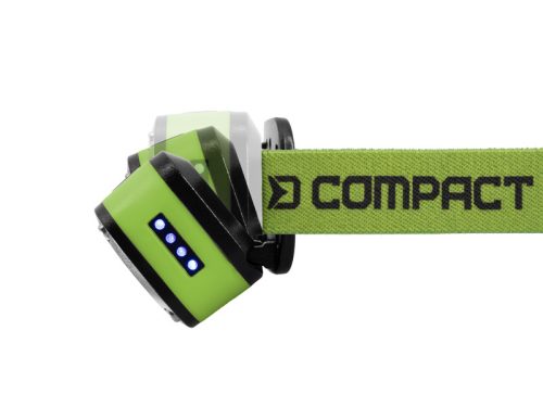 Delphin COMPACT fejlámpa 3W/1200mAh