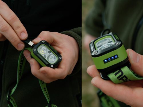 Delphin COMPACT fejlámpa 3W/1200mAh
