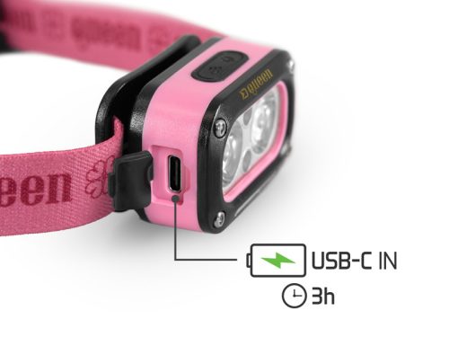 Delphin QUEEN fejlámpa 3W/1200mAh