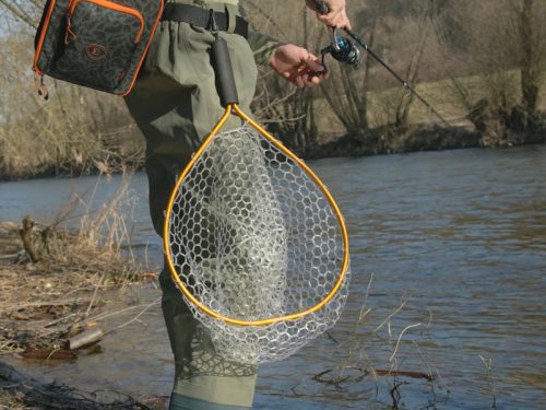 Delphin SoftLUX Soft Mesh Pisztrángos merítőháló