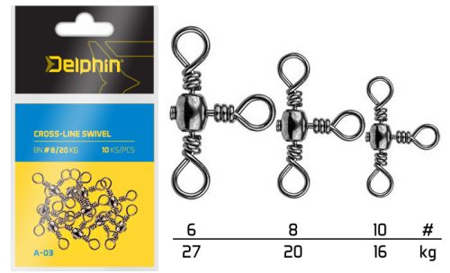 Delphin cross-Line Swivel A-03/10db