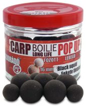   Haldorádó Carp Boilie Long Life Pop Up 16, 20 mm - Fekete Tintahal 