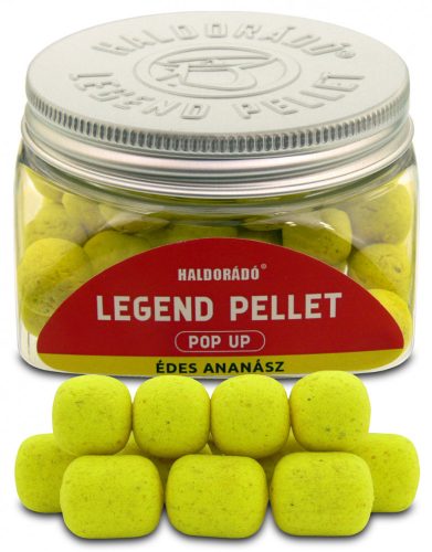 Haldorádó LEGEND PELLET Pop Up 12, 16 mm - Édes Ananász