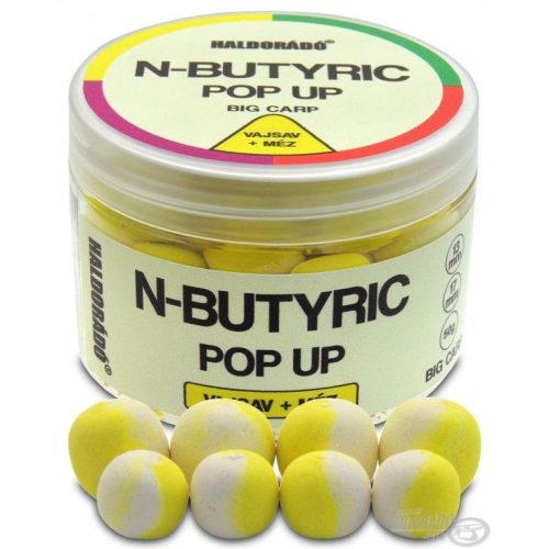 Haldorádó N-Butyric Pop Up Big Carp 13, 17 mm - Vajsav + Méz