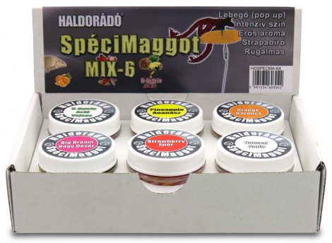 Haldorádó SpéciMaggot - MIX-6 / 6 íz egy dobozban