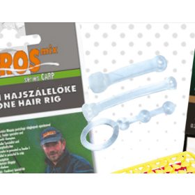 MAROS MIX Szilikon hajszálelőke /24db